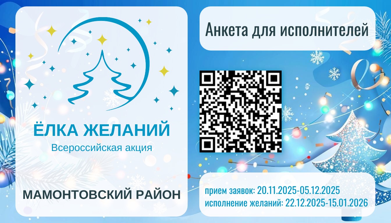 Анкета для исполнителей